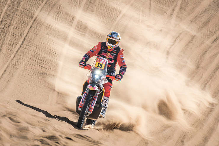 Dakar 2022, Novo líder na categoria Motos