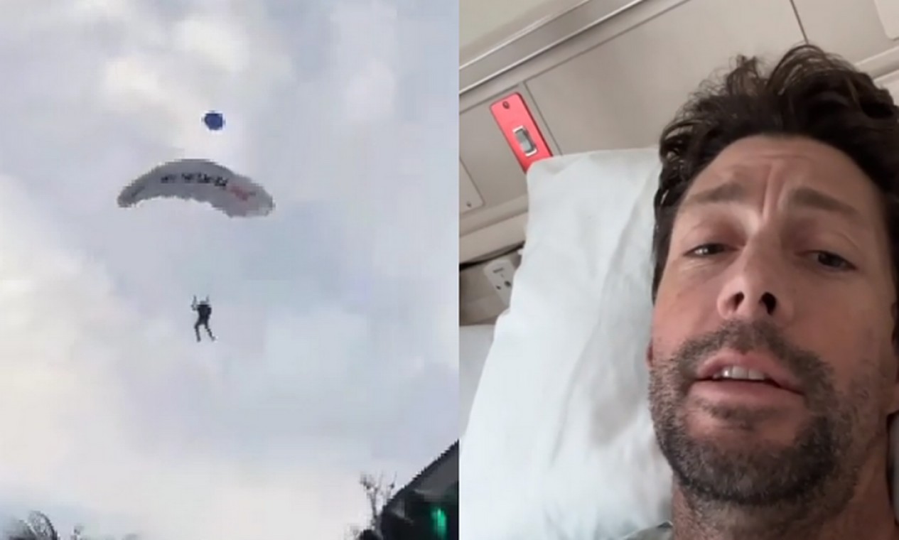 Vídeo: Travis Pastrana sofre várias fracturas em salto de paraquedas thumbnail