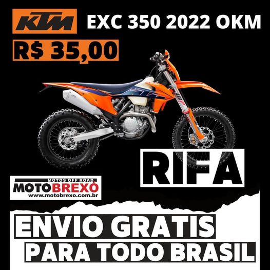 RIFA KTM EXC350 2022 só R$35,00