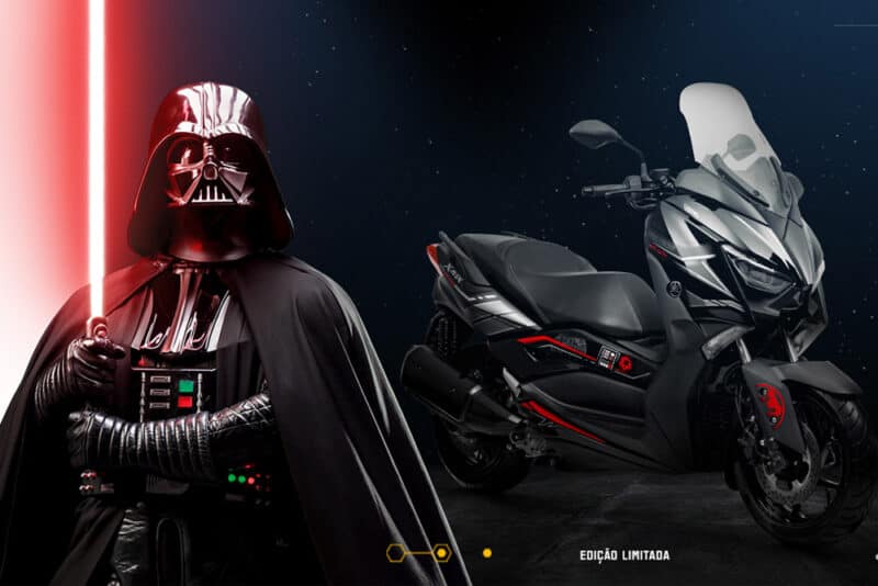 xmax 250 é nova moto do star wars