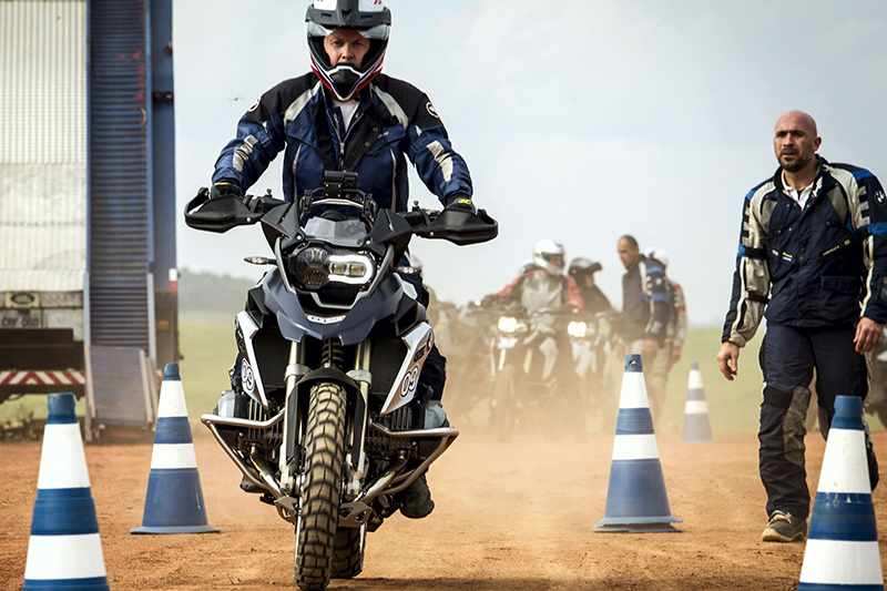 BMW Rider Experience em treinamento off road