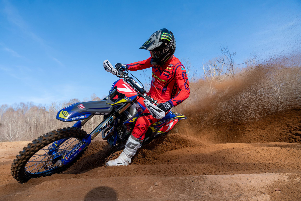 Josh Strang para correr com Sherco no GNCC