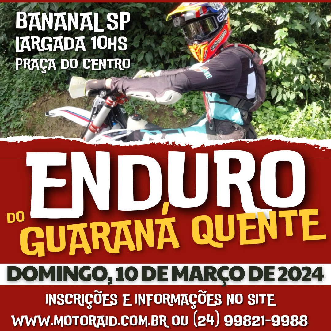 Como chegar no Enduro do Guarana Quente, Bananal SP